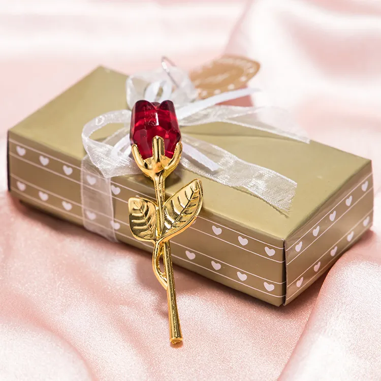 Crystal Metal Rose Valentine's Day